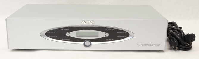 APC Home Theater Power Conditioner H15 Silver w/ Power Cord