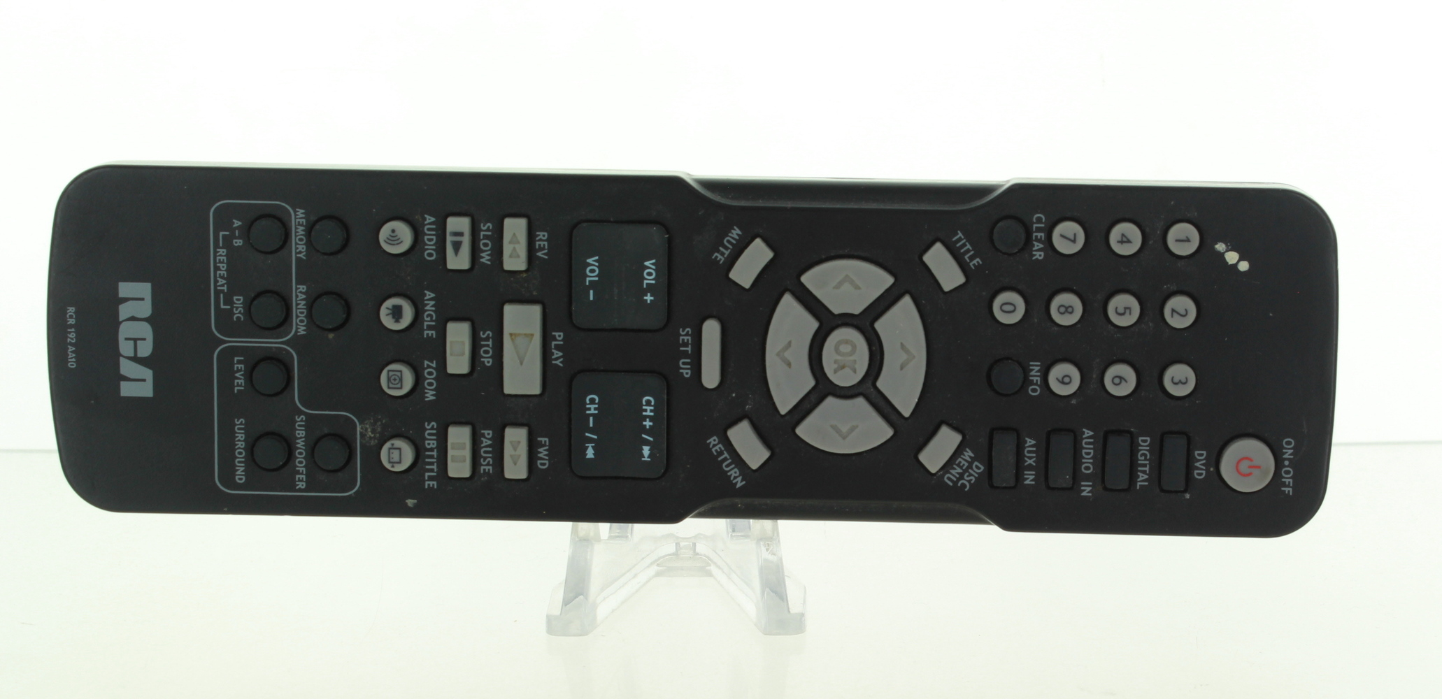 RCA - 192 AA10 DVD Remote Control 