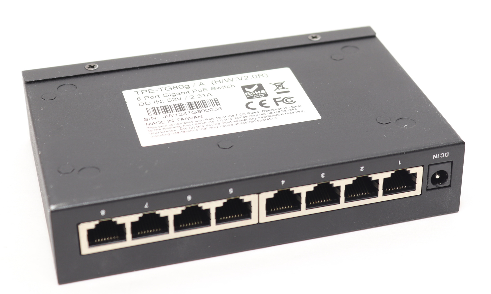 TRENDnet TEG-S16Dg 8-Port Gigabit GreenNet Switch w/ Power Cord