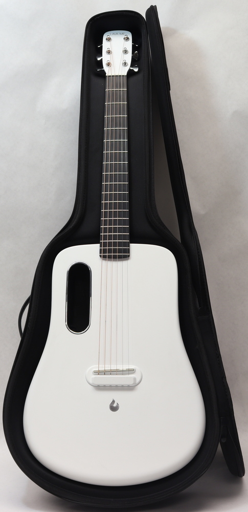Lava Music L2 36'' Smart Guitar in White With Case 