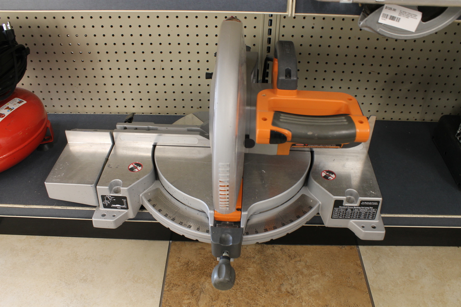 power miter saw ridgid ms1250lz1 (local pick up only)