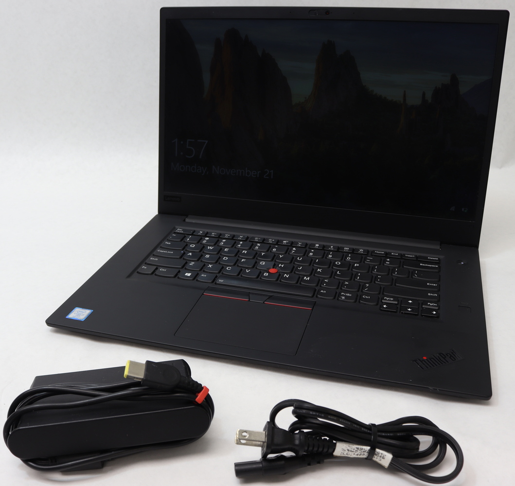 lenovo thinkpad p1 windows 10 pro, 2.6-0 ghz, i7, 32.0gm with charger