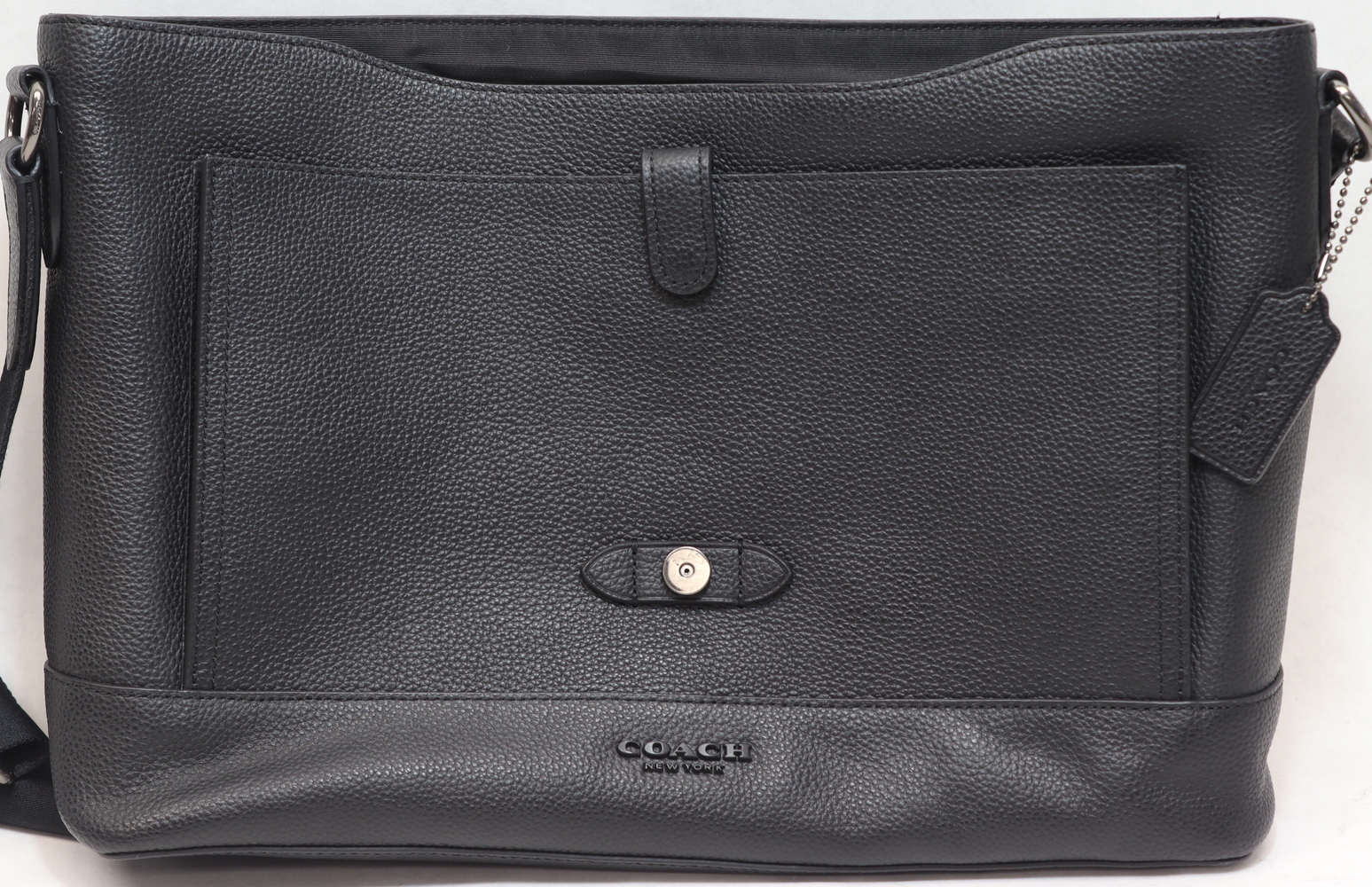Coach - 82051-88892 Black Leather Laptop Bag 