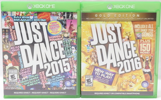 xbox one just dance 2015 and 2016