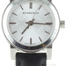 burberry BU9206 the city women's watch white dial black leather band iob