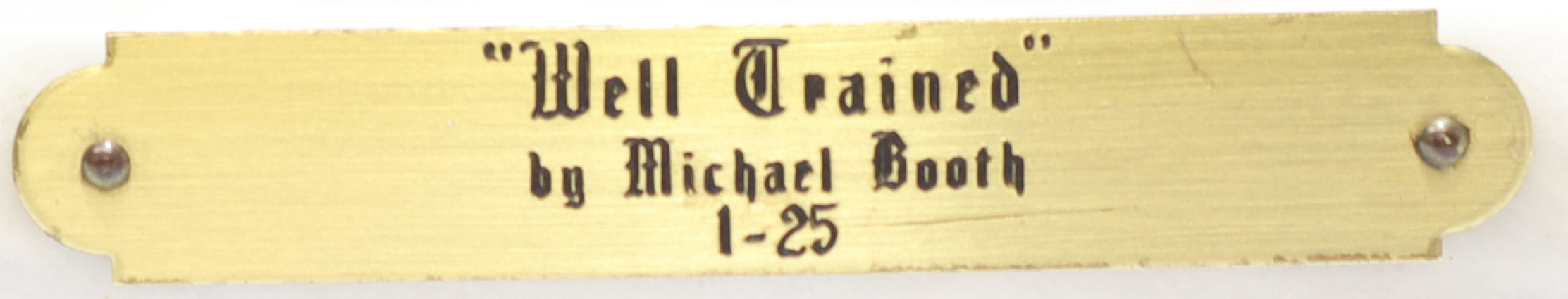 michael g. booth limited edition 1 of 25 