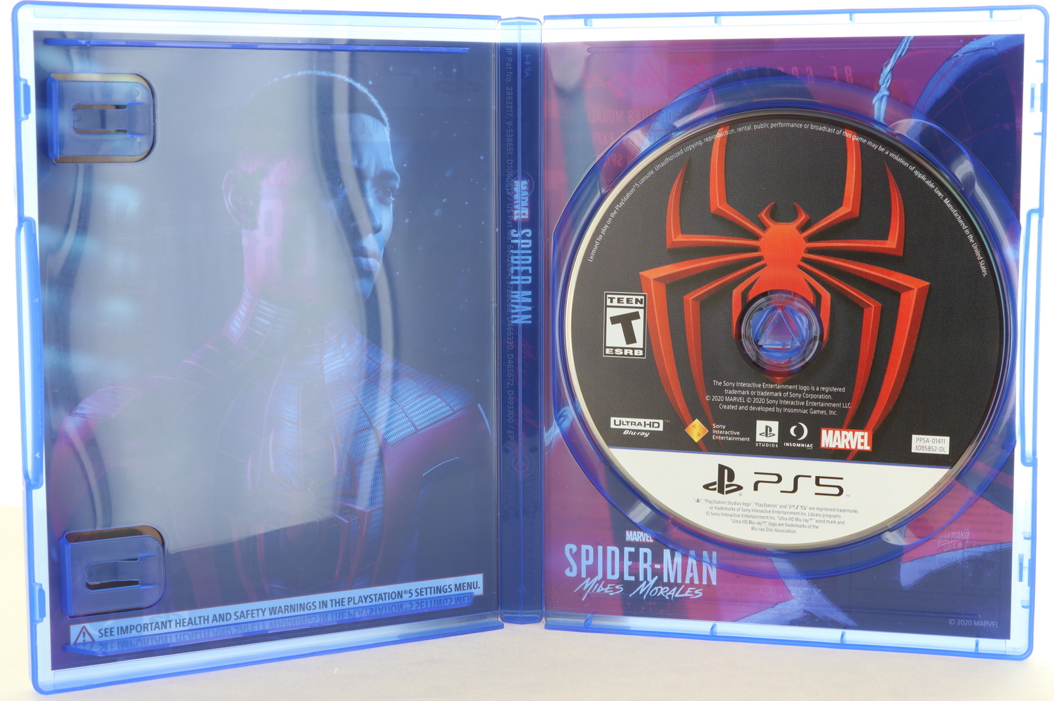 ps 5  ultimate edition spider- man miles morales