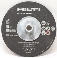 HILTI AG-D SP GRINDING DISC 7"  X 1/4" TYPE 27 #2235193 
