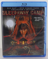 sleepaway camp blou-ray dvd combo pack collectors edition like new