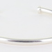 925 Sterling Silver Torque Cuff Bangle Bracelet (medium)