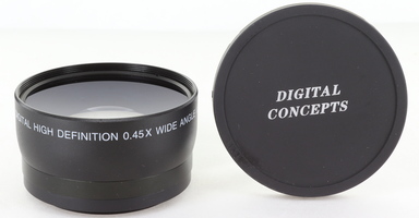 Digital Concepts 0.45x  Wide Angle Lens Macro High Definition 52-58mm