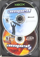 xbox amped freestyle snowboarding and amped 2 disc only