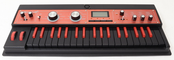 Korg MicroKorg XL+ 10th Anniversary Red/Black Limited Edition 37-Key Synthesizer