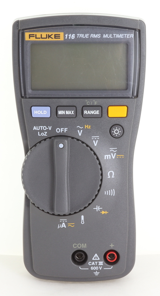 Fluke 116 True RMS Digital HVAC Multimeter w/ Thermocouples and ...