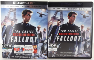 Tom Cruse Mission: Impossible Fallout (4K Ultra HD + Blu-Ray) 