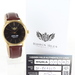 Hidden Hills Malibu G1 Black/Gold Leather Dark Brown Limited Watch