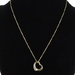 Tiffany & Co. Elsa Peretti Open Heart Pendant Necklace 18K Yellow Gold