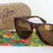 Maui Jim Rising Sun (MJ31-10M) Sunglasses, 57/18-135, Tortoise, w/ Case