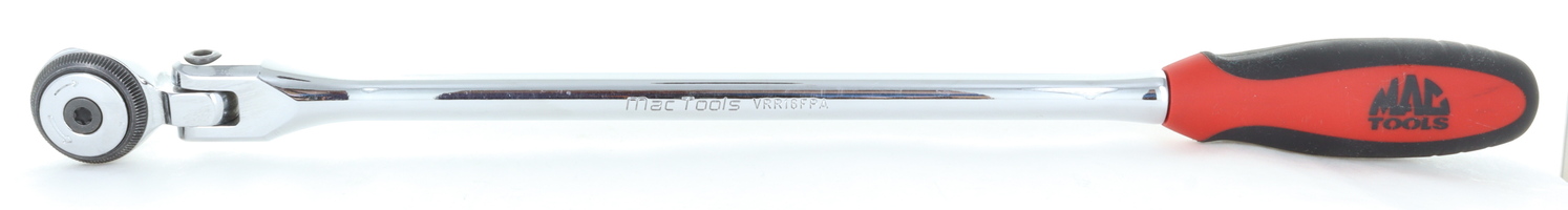 MAC Tools 1/2" Drive Bi-Material Round-Head Flex Ratchet, 16 Inch (VRR16FPA)
