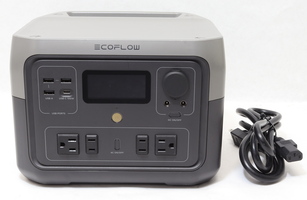 EcoFlow River 2 Max EFR610 Portable Power Station/Solar Generator w/ Power Cord