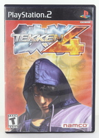 Tekken 4 (Sony PS2, 2002) Black Label, CIB w/ Manual, Registration Card