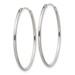 Sterling Silver 1.3mm Hoop Earrings (Small)