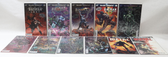 Batman Dark Nights Metal Lot Of 11 Comic Books Plus Tie-In's Snyder & Capullo