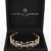 Charles Garnier Modern Paperclip Cuff Bracelet (SXC3535) w/ Original Box