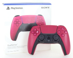 Sony PlayStation 5 DualSense Wireless Controller, Cosmic Red (CFI-ZCT1W), Box