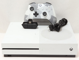Microsoft Xbox One S, 1TB Console w/ Controller, Stereo Headset Adapter, Power