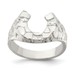 Sterling Silver 925 Horshoe Ring