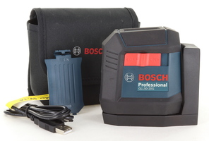 Bosch Pro GLL50-20G Green Beam Self-Leveling Cross-Line Laser w/ Battery