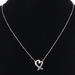  Tiffany & Co. Paloma Picasso "Loving Heart" Sterling Silver Necklace, 16"