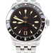 Phoibos Voyager Automatic Divers Watch, Black Gilt (PY035C)