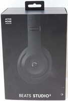 Beats Studio 3 Wireless Noise Cancelling Headphones, Black, w/ Orig Box, Case