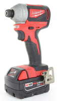 Milwaukee M18 Brushless 1/4" Hex Impact Driver w/ M18 XC5.0 Battery