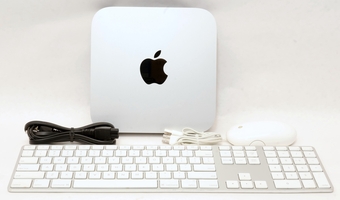Apple Mac Mini A2348, 2020, M1, 8GB, 256GB, Silver w/ Keyboard, Mouse, Power