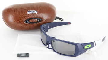 Oakley Gascan NFL Seattle Seahawks Sunglasses (OO9014-7660) w/ Original Case