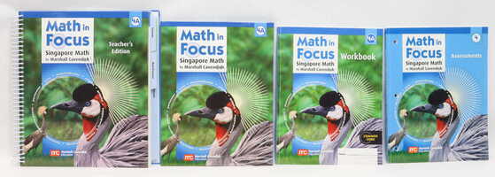 Math in Focus: Singapore Math Grade 4 Package w/ Teacher's Edition