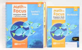 Math in Focus: Singapore Math Grade 1 w/ 1A Teacher's Edition, Workbook
