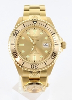 Invicta Dual Time Grand Diver Automatic Men's Watch, 47mm, Gold (45817) w/ Links