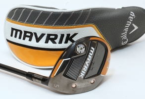 Callaway Mavrik Fairway 5 Wood, 18°, UST Helium Black 4F3 Shaft, Golf Pride, RH