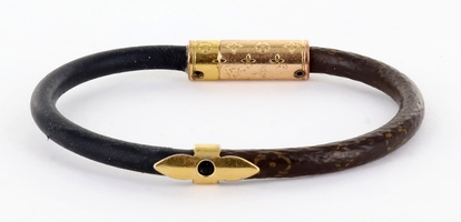 Authentic Louis Vuitton LV Monogram Daily Confidential Bracelet