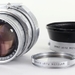 Vintage Leica Leitz Wetzlar Summicron 50mm f/2 DR Lens w/ UVa Filter, Lens Hood